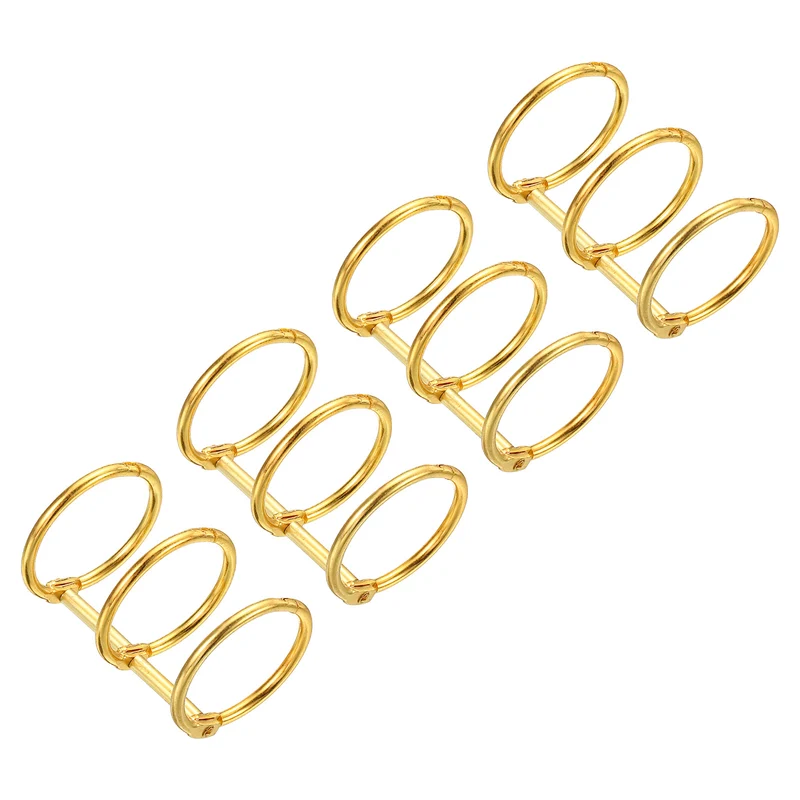 Binder Rings, Detachable Metal Book Rings Office Loose Leaf Ring Circle for Desk Calendar Photo Album