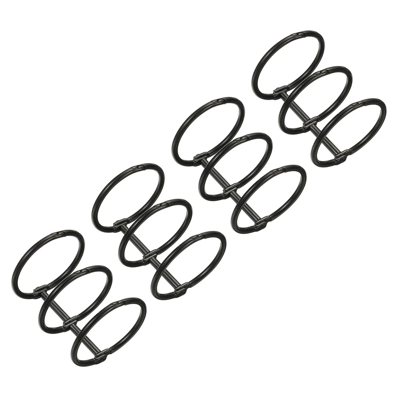 Binder Rings, Detachable Metal Book Rings Office Loose Leaf Ring Circle for Desk Calendar Photo Album