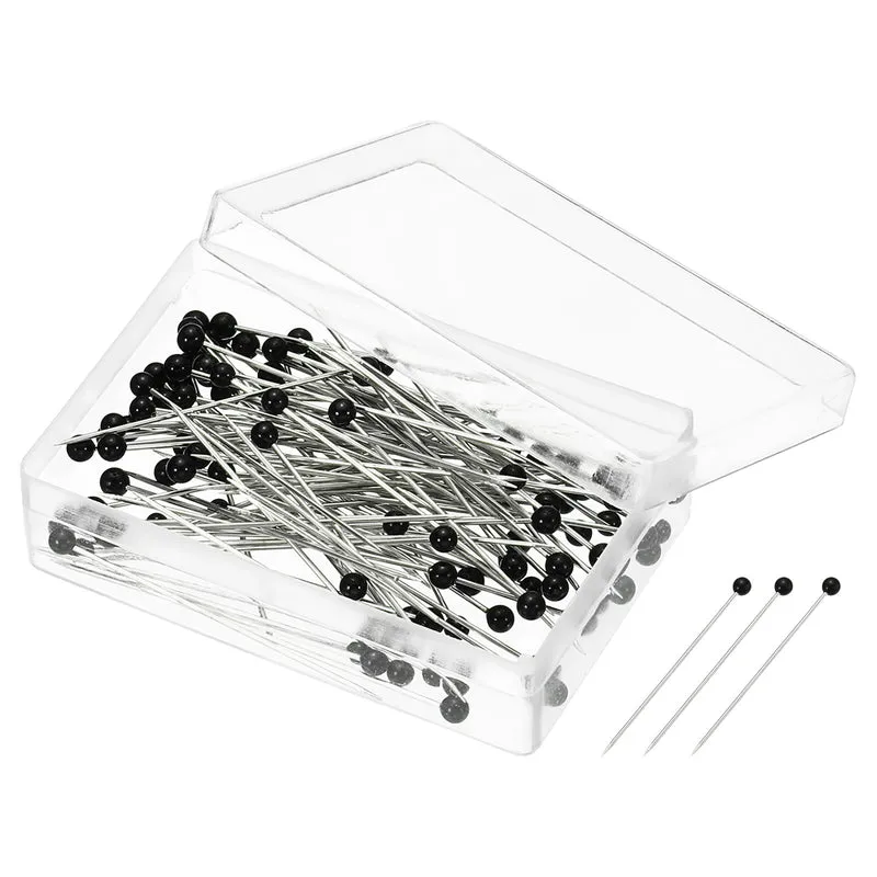 Sewing Pins, Ball Glass Head Straight Quilting Pin for Dressmaker Decorations