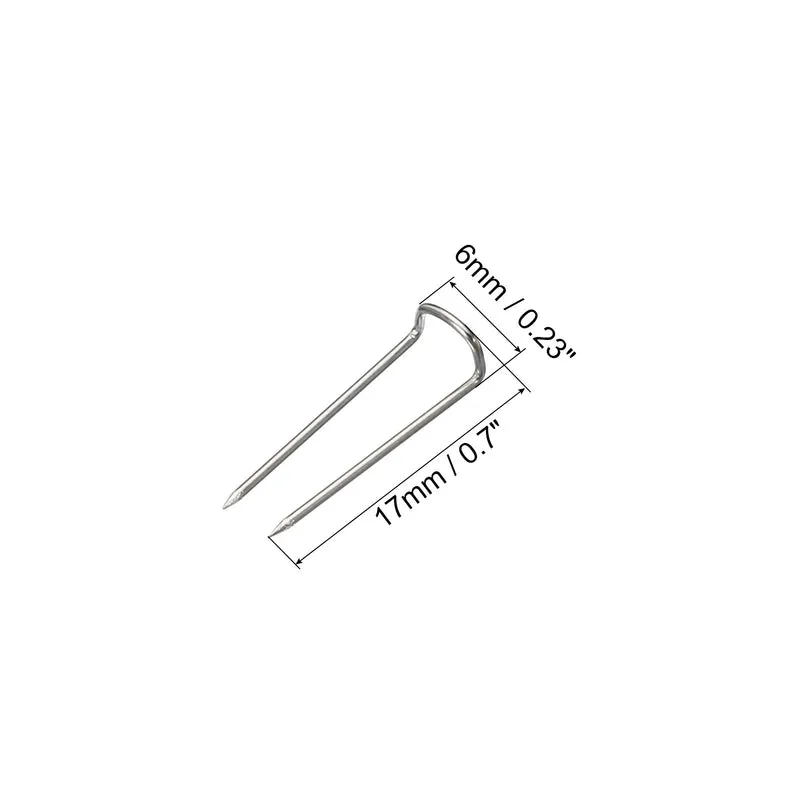 U-Pins, Steel Dressmaker Ornament Quilting Fork Pin for Craft Fabric Sewing