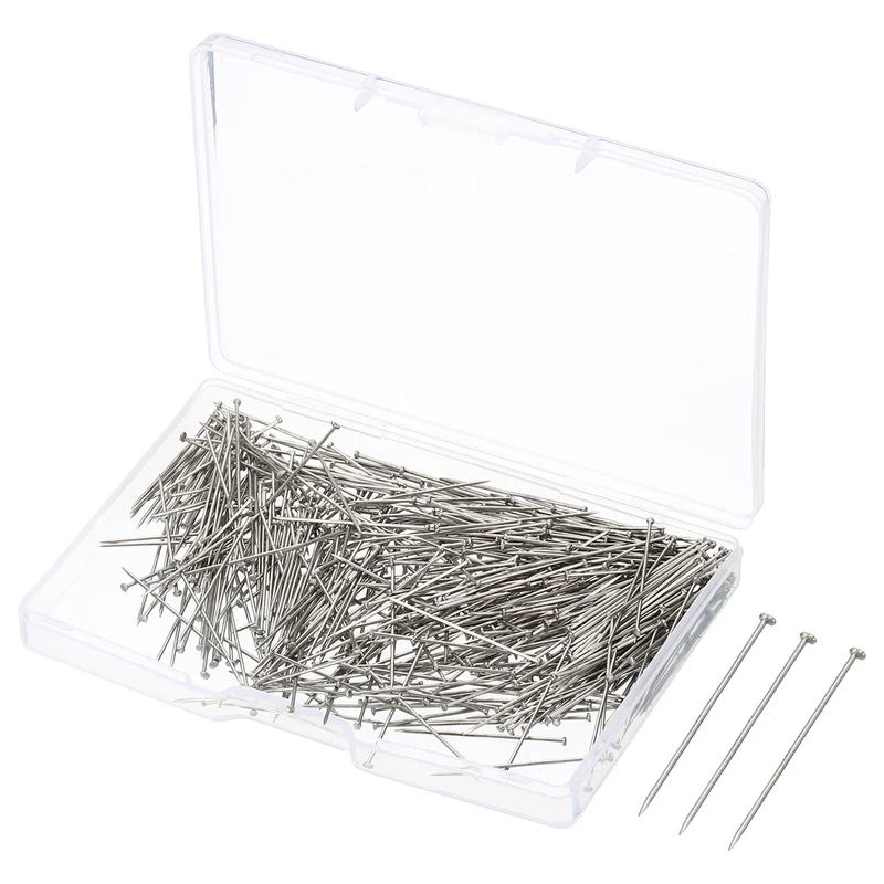 Straight Pins, Steel Dressmaker Quilting Pin for Crafts DIY Projects Sewing