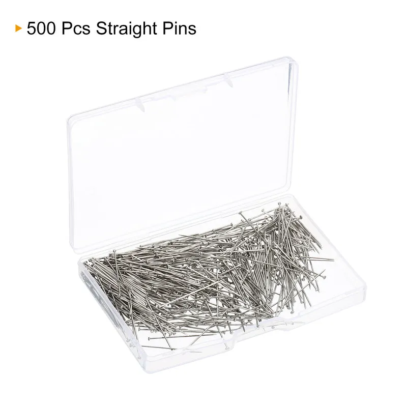 Straight Pins, Steel Dressmaker Quilting Pin for Crafts DIY Projects Sewing