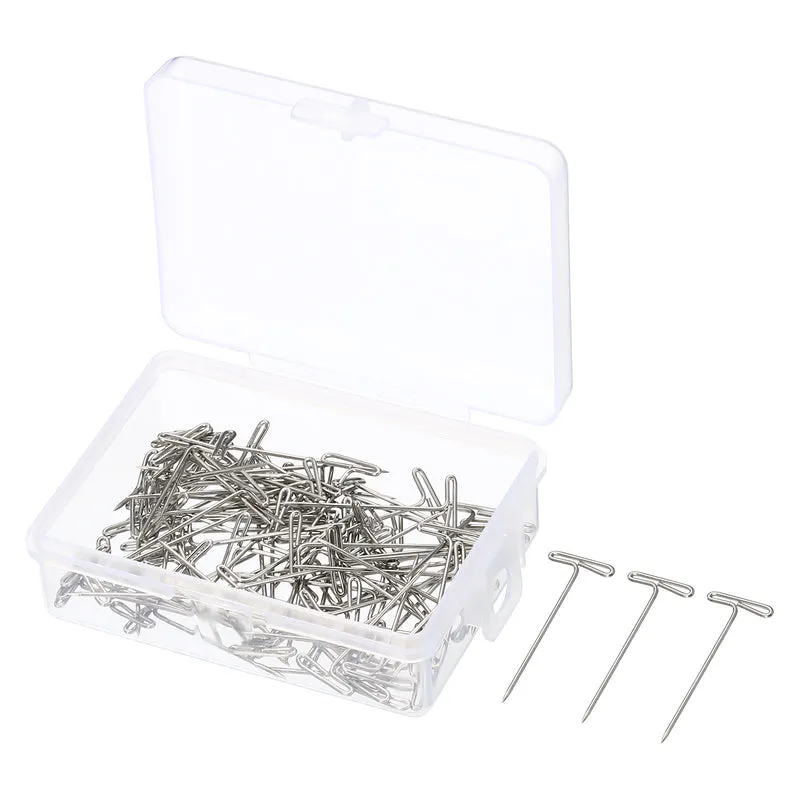 T-Pins, Stainless Steel Blocking Pin Needles for Modelling Crafts
