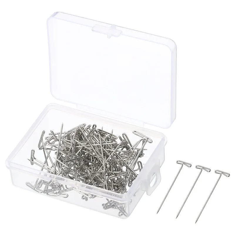 T-Pins, Stainless Steel Blocking Pin Needles for Modelling Crafts