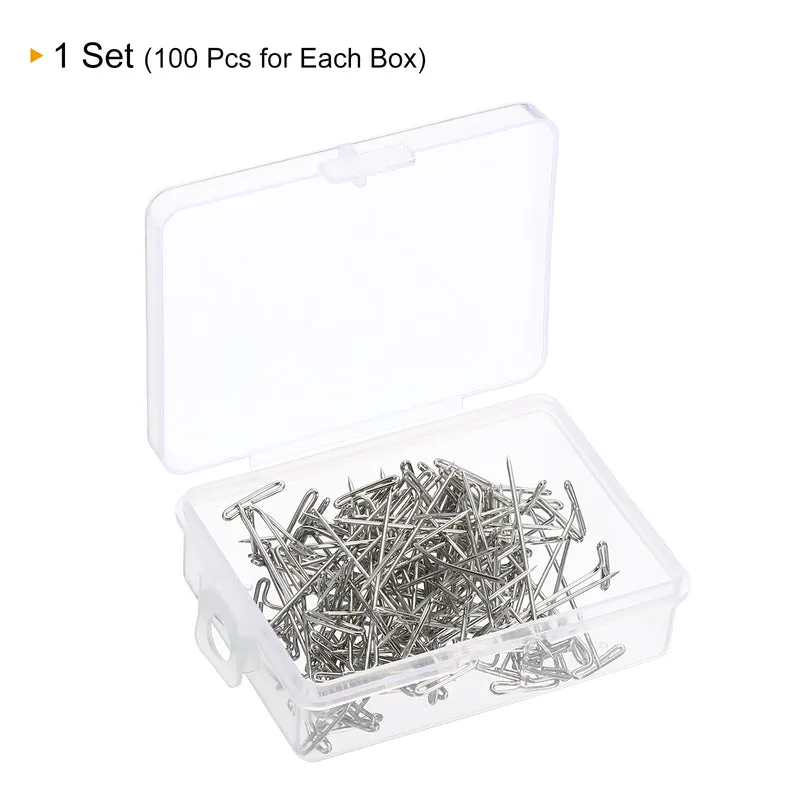 T-Pins, Stainless Steel Blocking Pin Needles for Modelling Crafts