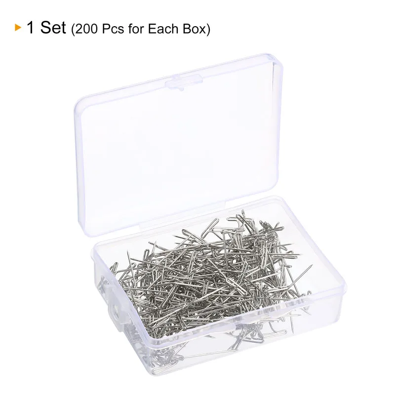T-Pins, Stainless Steel Blocking Pin Needles for Modelling Crafts