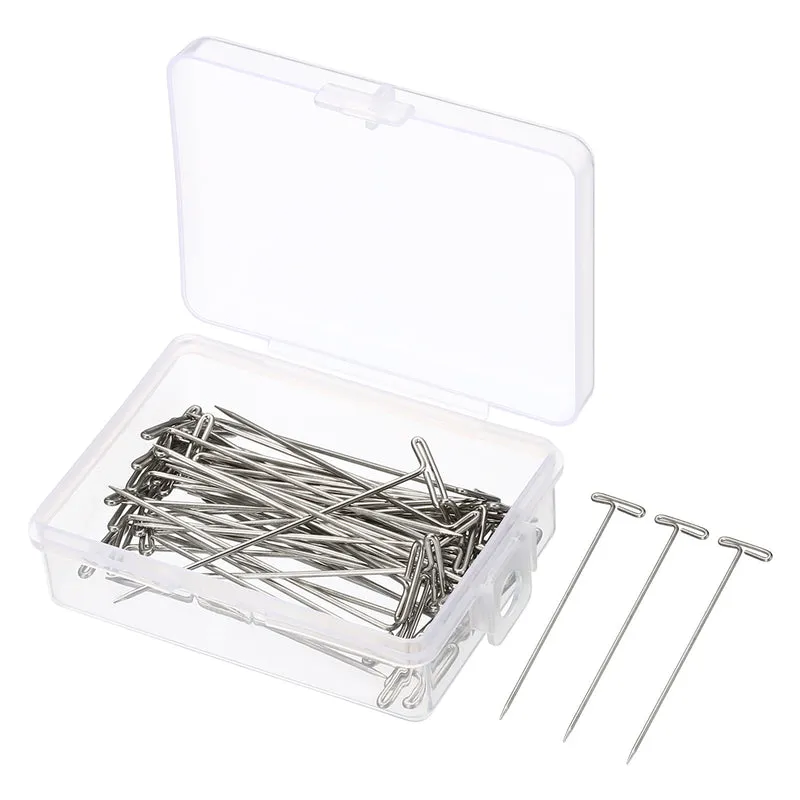 T-Pins, Stainless Steel Blocking Pin Needles for Modelling Crafts