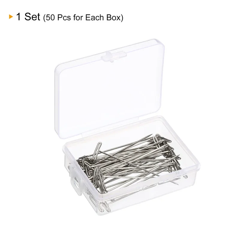 T-Pins, Stainless Steel Blocking Pin Needles for Modelling Crafts
