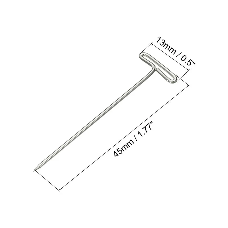T-Pins, Stainless Steel Blocking Pin Needles for Modelling Crafts
