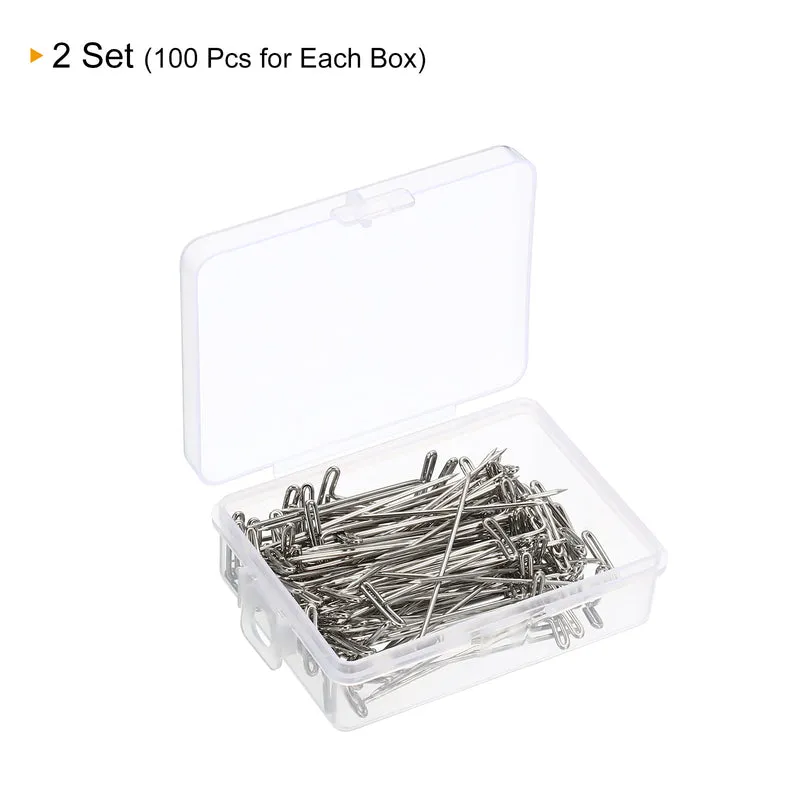 T-Pins, Stainless Steel Blocking Pin Needles for Modelling Crafts