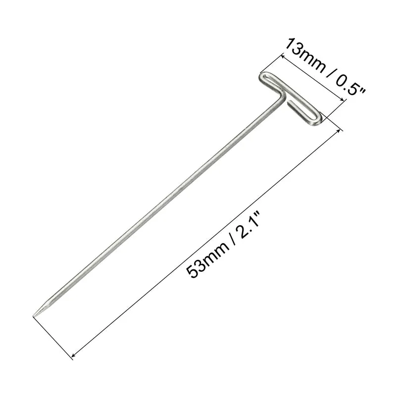 T-Pins, Stainless Steel Blocking Pin Needles for Modelling Crafts
