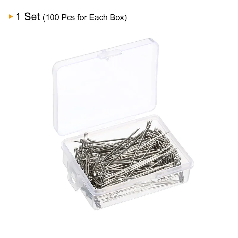 T-Pins, Stainless Steel Blocking Pin Needles for Modelling Crafts