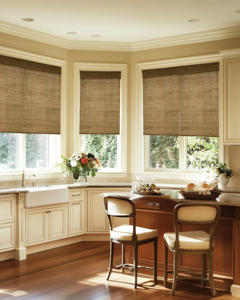 Mia Jute Woven Shade - Straw