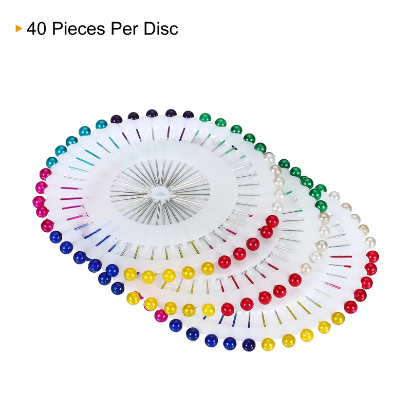 Sewing Straight Pins Round Pearl Head for DIY Hand Craft