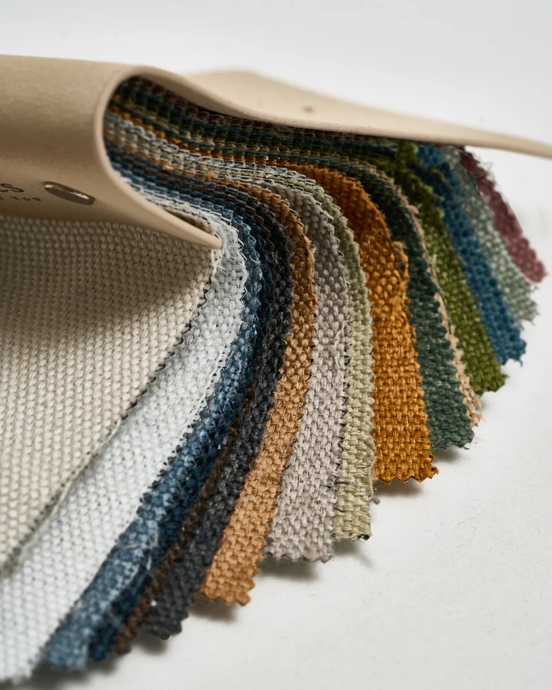 Zoe Linen Look Swatch Book — 17 Colors