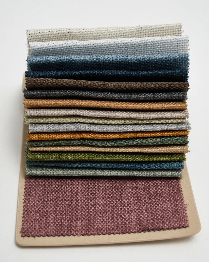 Zoe Linen Look Swatch Book — 17 Colors