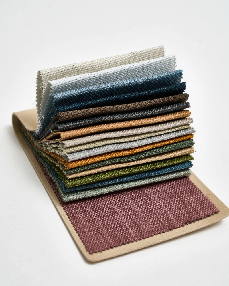 Zoe Linen Look Swatch Book — 17 Colors