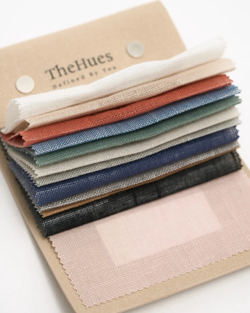 Yarn Sheer Swatch Book — 12 Colors