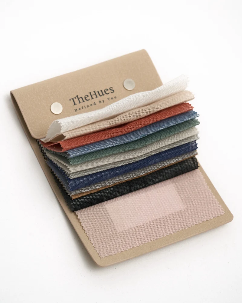 Yarn Sheer Swatch Book — 12 Colors