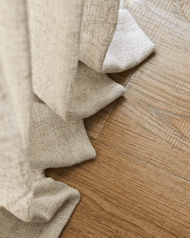 Fiona Linen Blend Custom Curtain