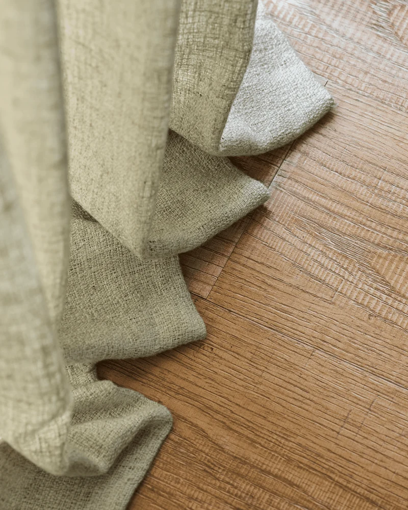 Fiona Linen Blend Custom Curtain