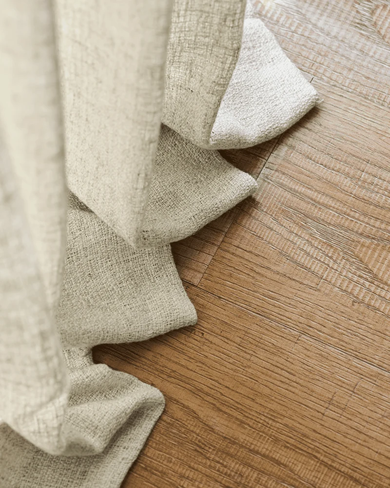 Fiona Linen Blend Custom Curtain