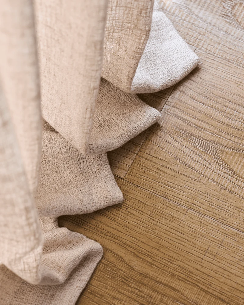 Fiona Linen Blend Custom Curtain