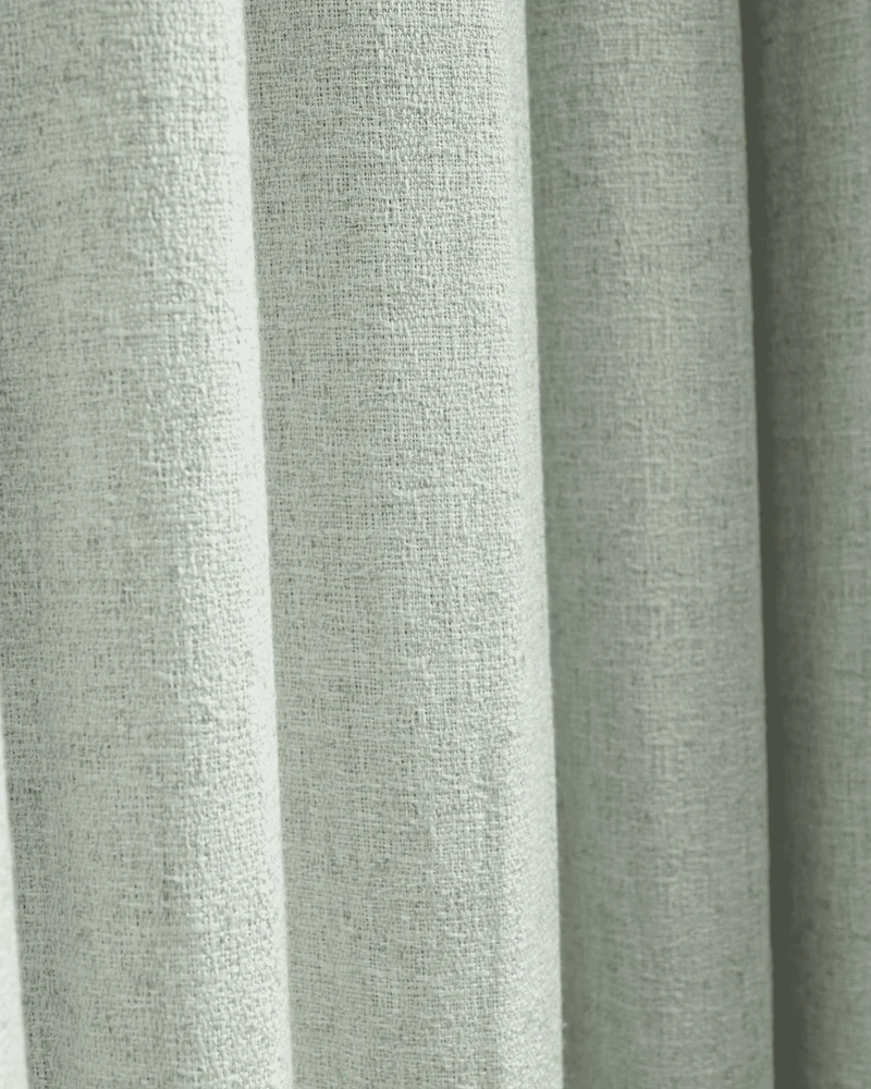 Fiona Linen Blend Custom Curtain