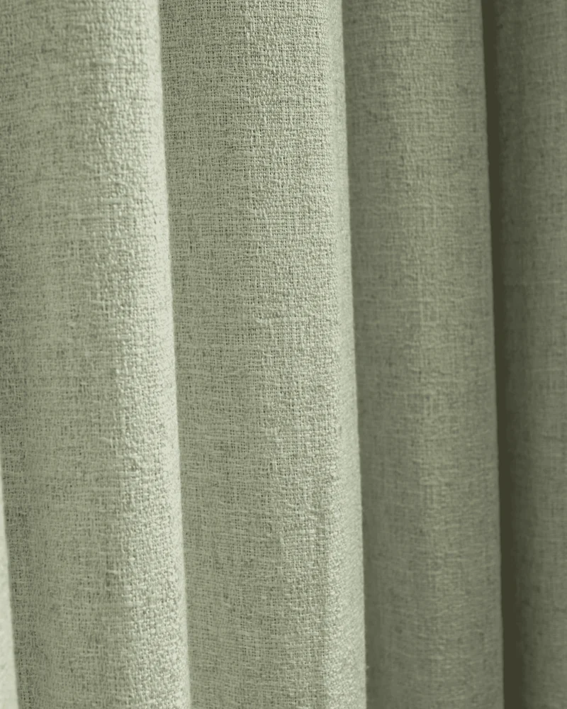 Fiona Linen Blend Custom Curtain