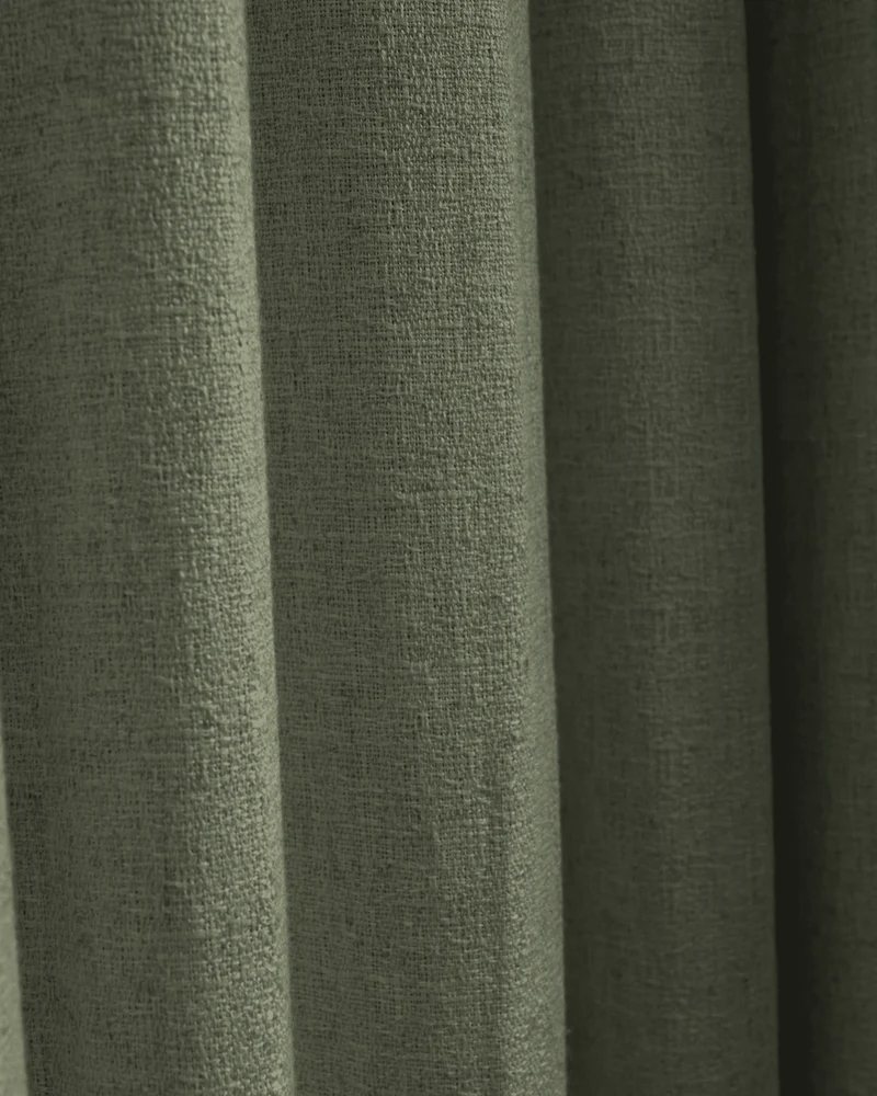 Fiona Linen Blend Custom Curtain