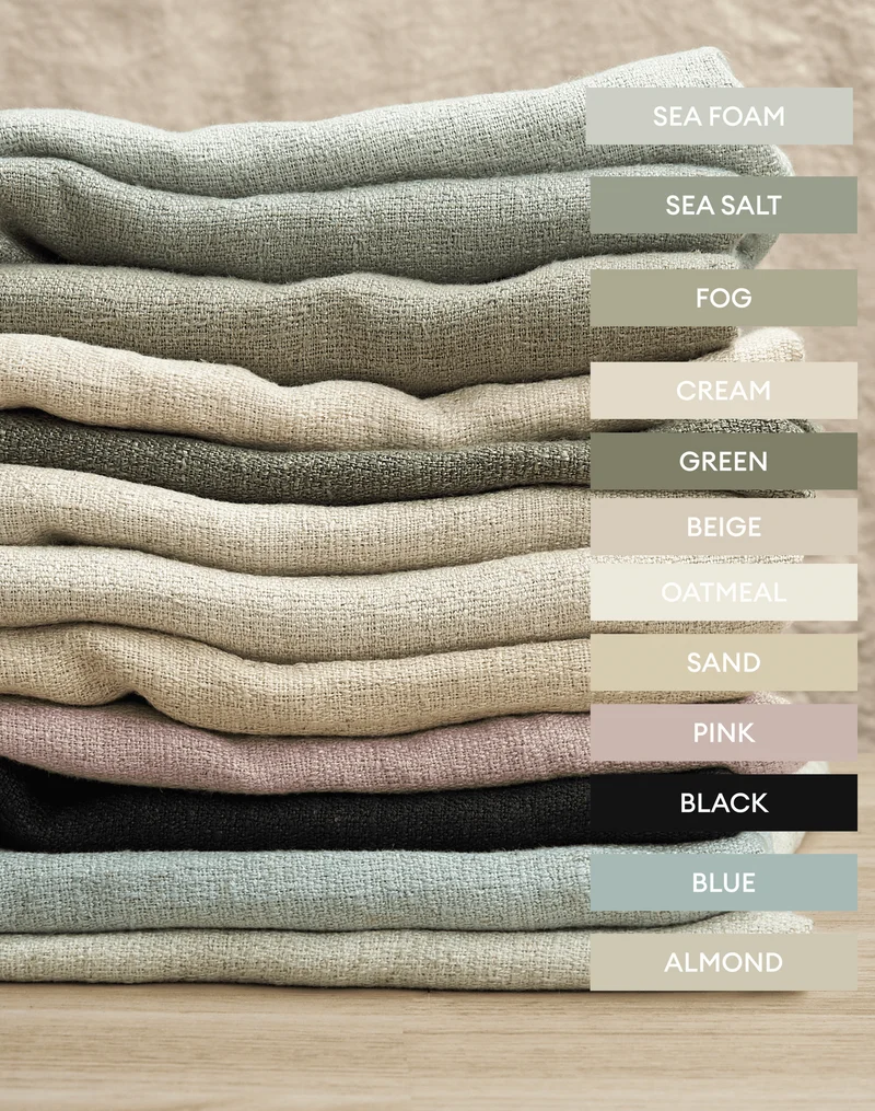 Fiona Linen Blend Custom Curtain