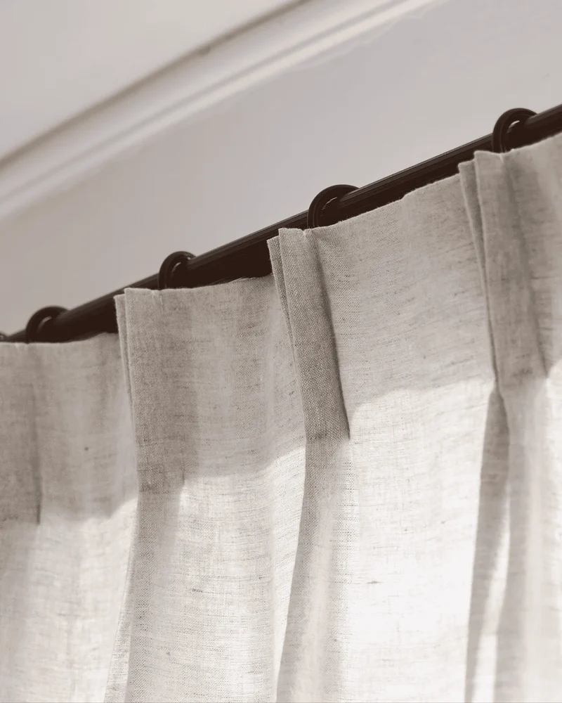 Tahiti 100% Linen Custom Curtain