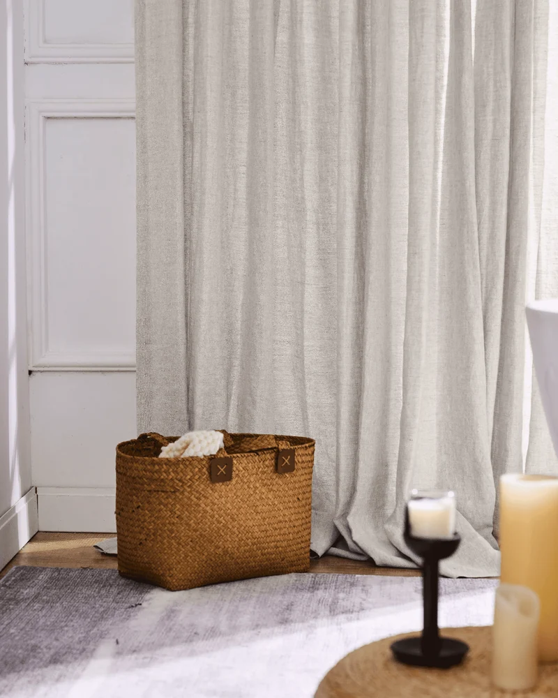 Tahiti 100% Linen Custom Curtain