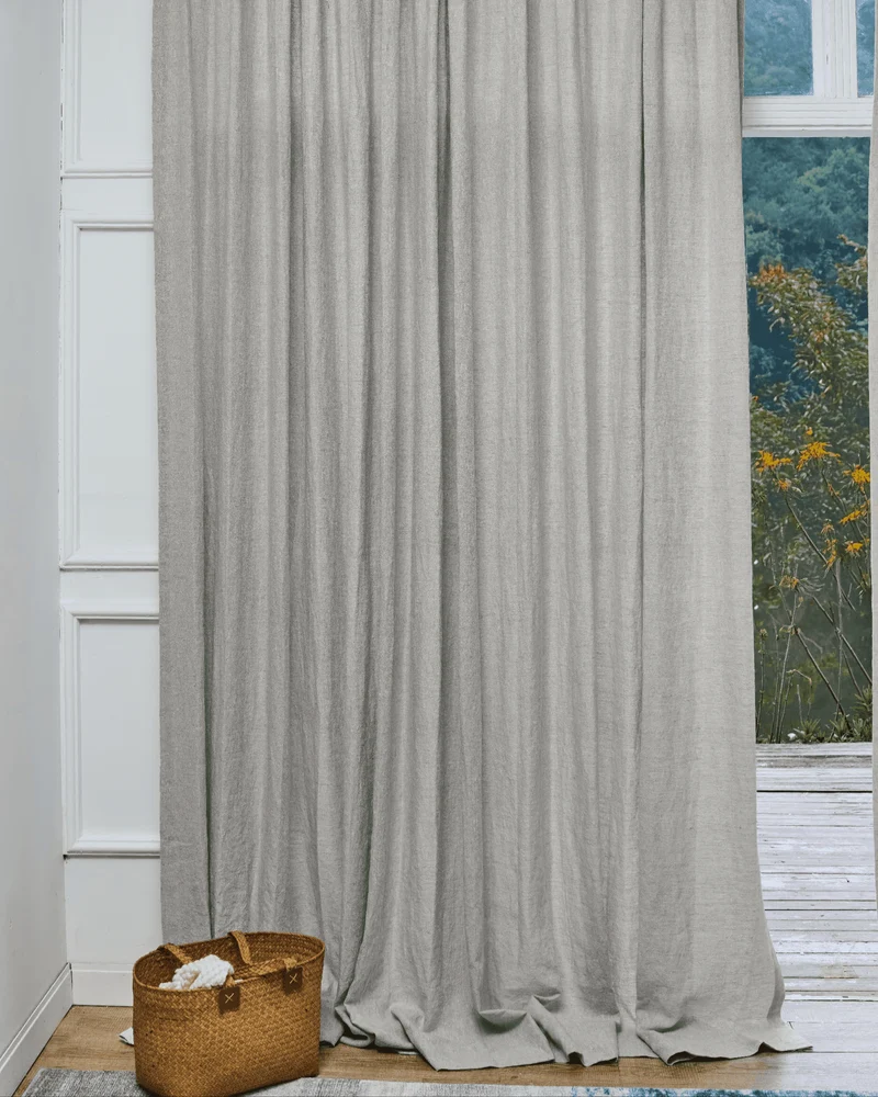 Tahiti 100% Linen Custom Curtain