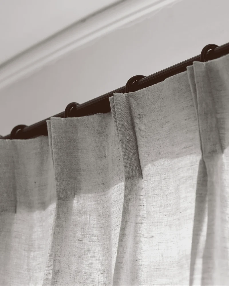 Tahiti 100% Linen Custom Curtain