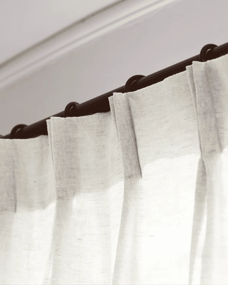 Tahiti 100% Linen Custom Curtain