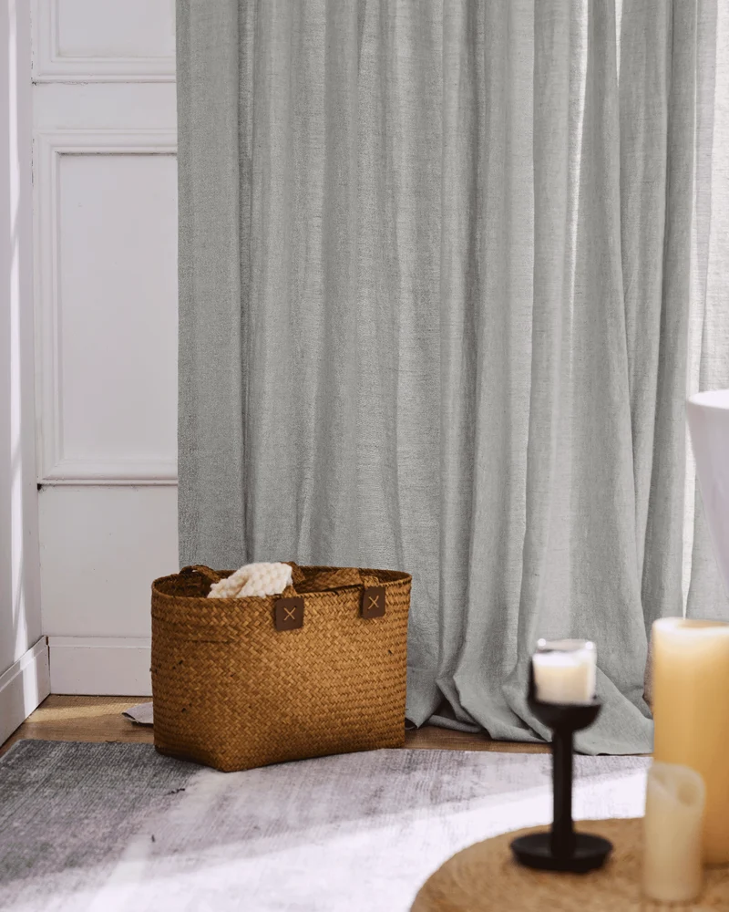 Tahiti 100% Linen Custom Curtain