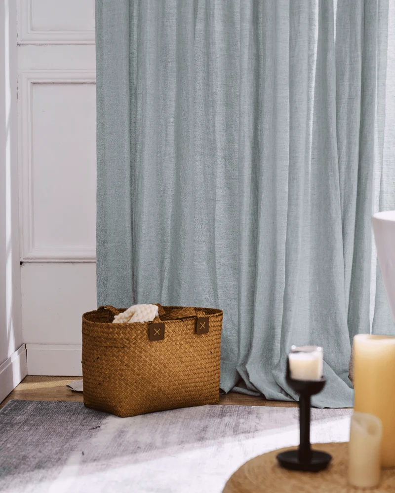 Tahiti 100% Linen Custom Curtain