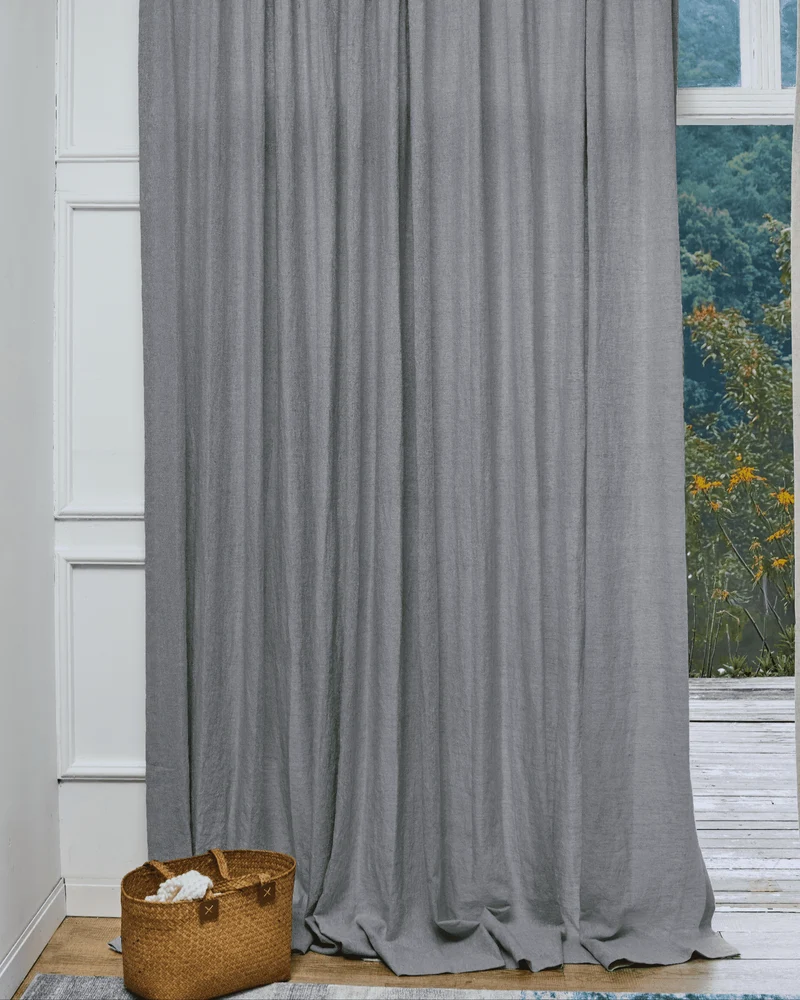 Tahiti 100% Linen Custom Curtain