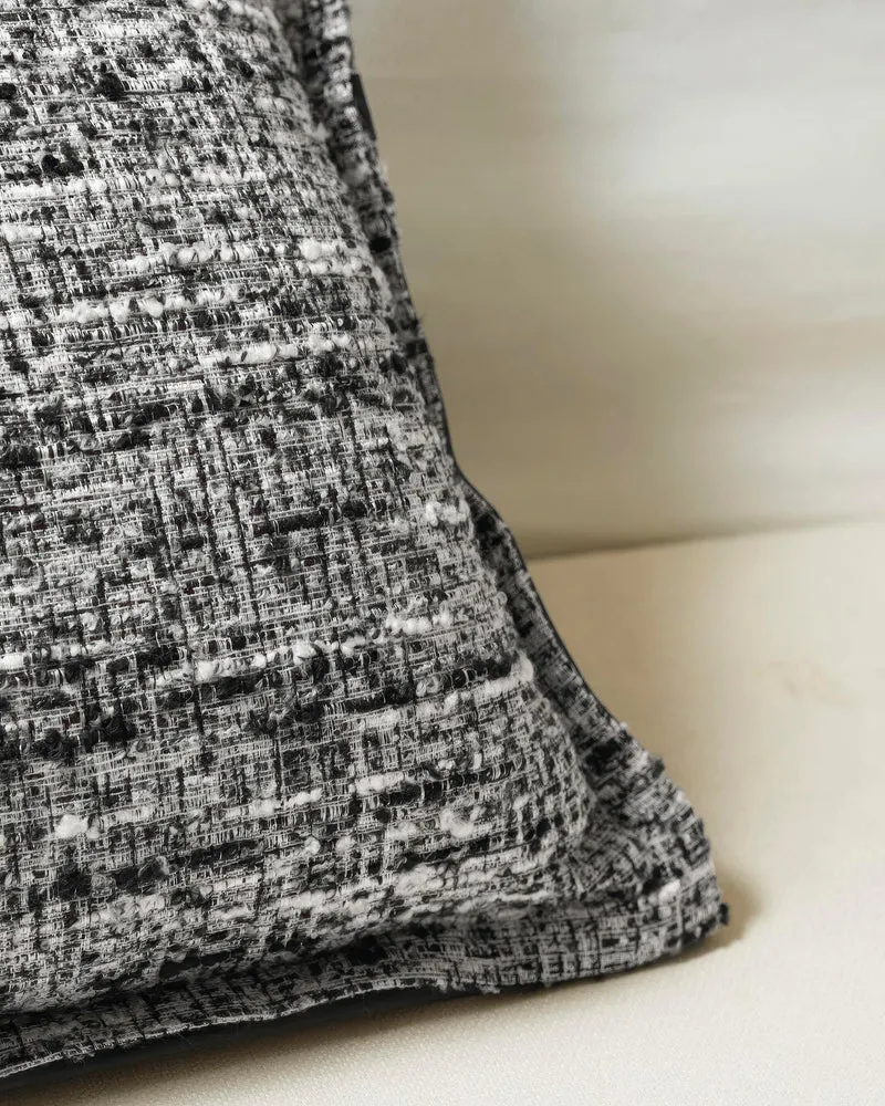 Juliette Textured Leather Lumbar Pillowcase
