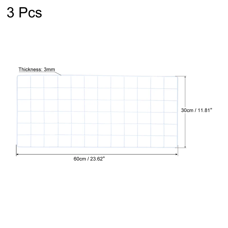 Wire Grid Panel, Wall Grid Decorative Board Photo Display