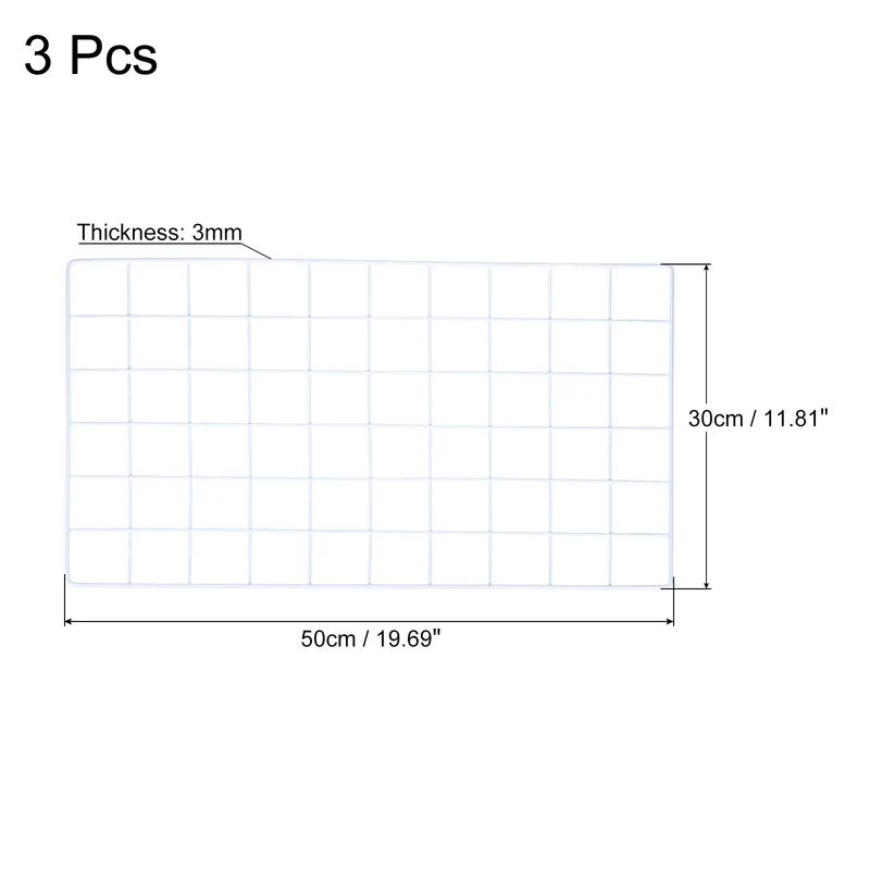 Wire Grid Panel, Wall Grid Decorative Board Photo Display