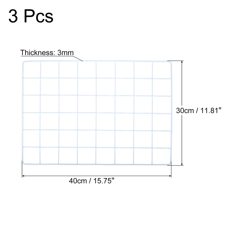 Wire Grid Panel, Wall Grid Decorative Board Photo Display
