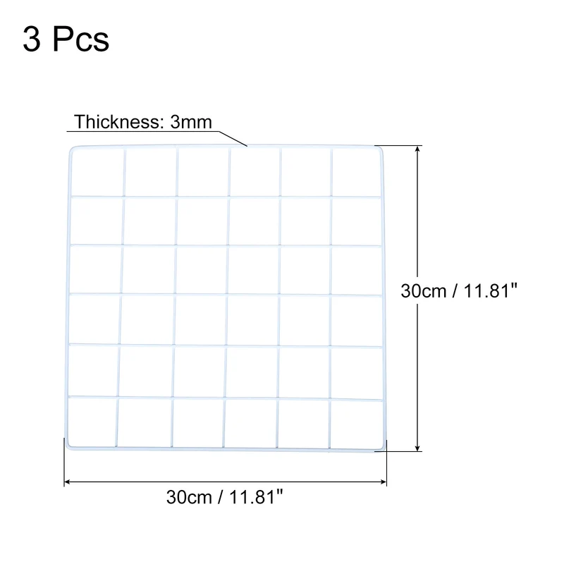 Wire Grid Panel, Wall Grid Decorative Board Photo Display