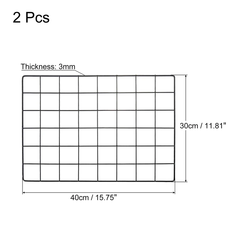 Wire Grid Panel, Wall Grid Decorative Board Photo Display