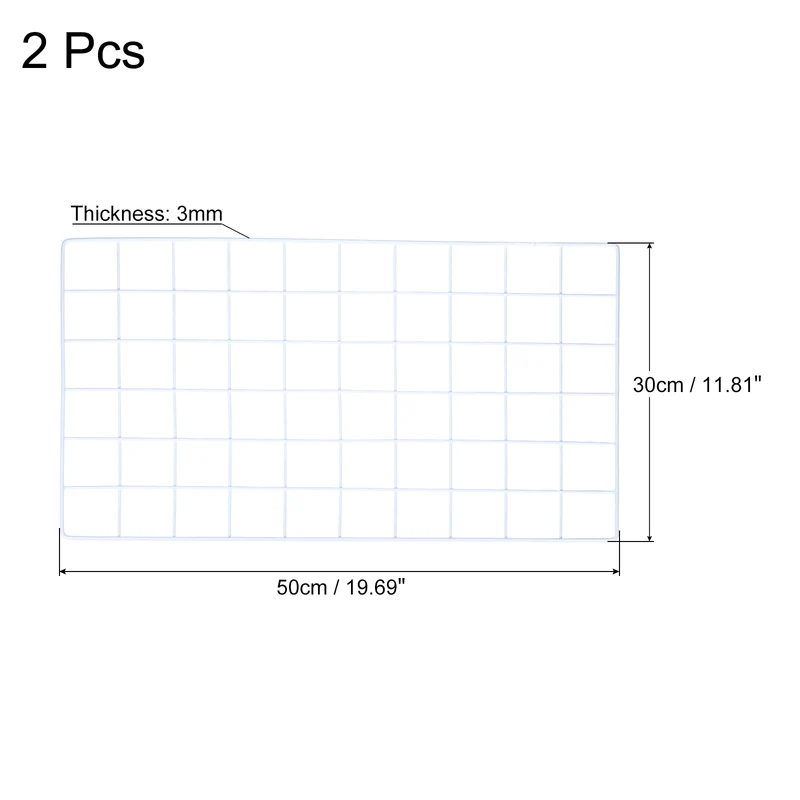 Wire Grid Panel, Wall Grid Decorative Board Photo Display