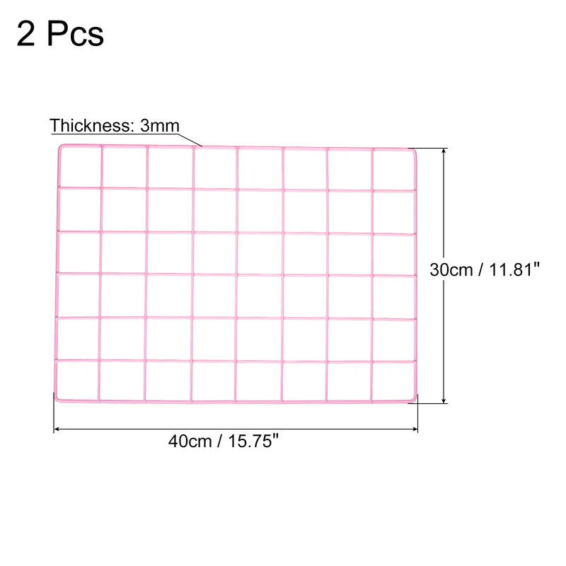Wire Grid Panel, Wall Grid Decorative Board Photo Display