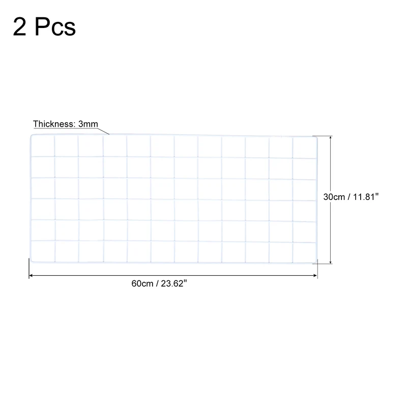 Wire Grid Panel, Wall Grid Decorative Board Photo Display