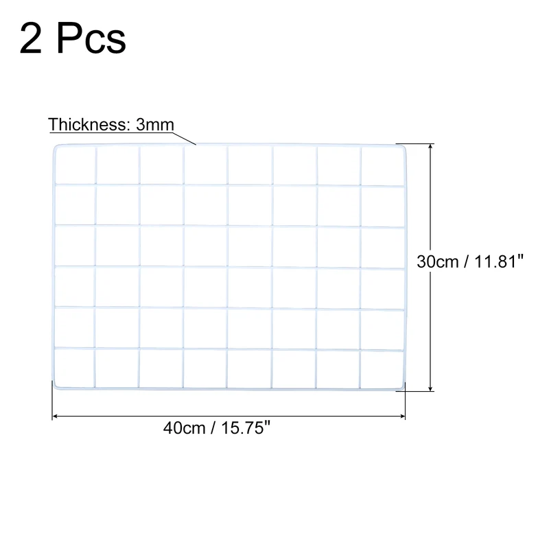 Wire Grid Panel, Wall Grid Decorative Board Photo Display
