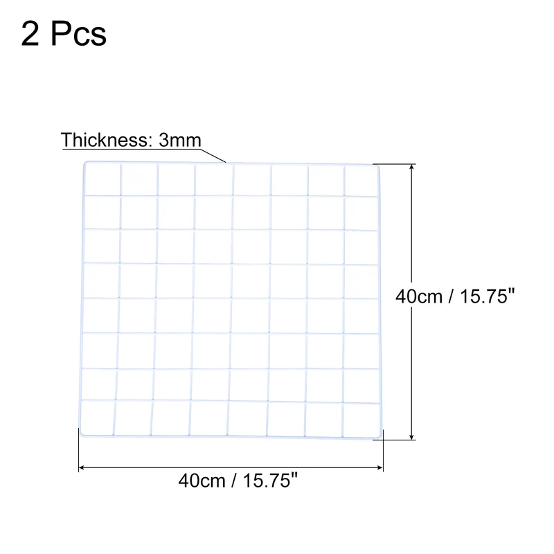 Wire Grid Panel, Wall Grid Decorative Board Photo Display